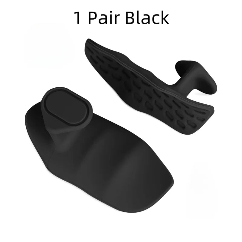 Anti-Slip Workout Grips Ergonomic Rubber Hand Protector Gloves for Weight Lifting, Pull-Ups, Gym Training & Exercise.