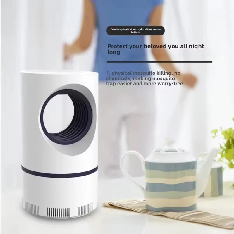 Electric Mosquito Killer Lamp Repellent Zapper Fly Power Uv for Home Insect Light Nightlight Indoor Bedside Night Socket