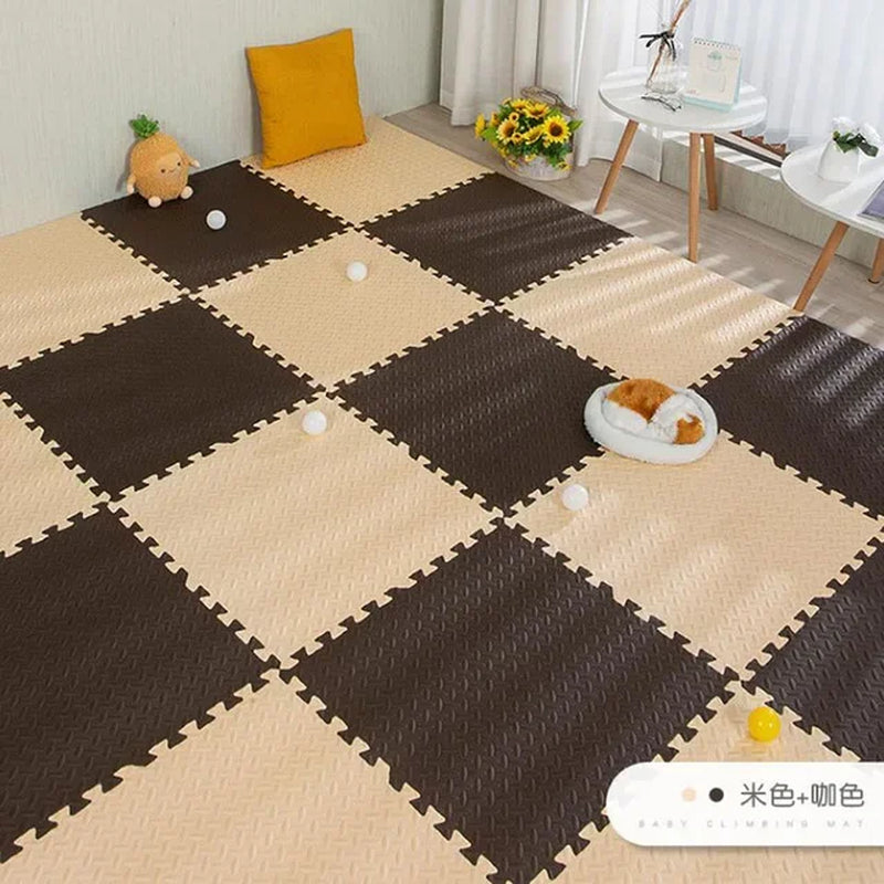 16Pcs Foam Baby Play Mat Puzzle Mat Kids Interlocking Exercise Tiles Rugs Puzzle Floor Tiles Toy Carpet Soft Carpet 30*30*1Cm
