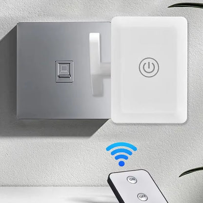 Lights On & Off  Auto Press Remote Control Wall Bot.