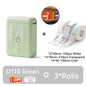 Mini Portable Thermal Label Printer. Smart Label Maker with Tape for Office Home Kitchen School