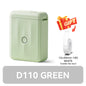 Mini Portable Thermal Label Printer. Smart Label Maker with Tape for Office Home Kitchen School