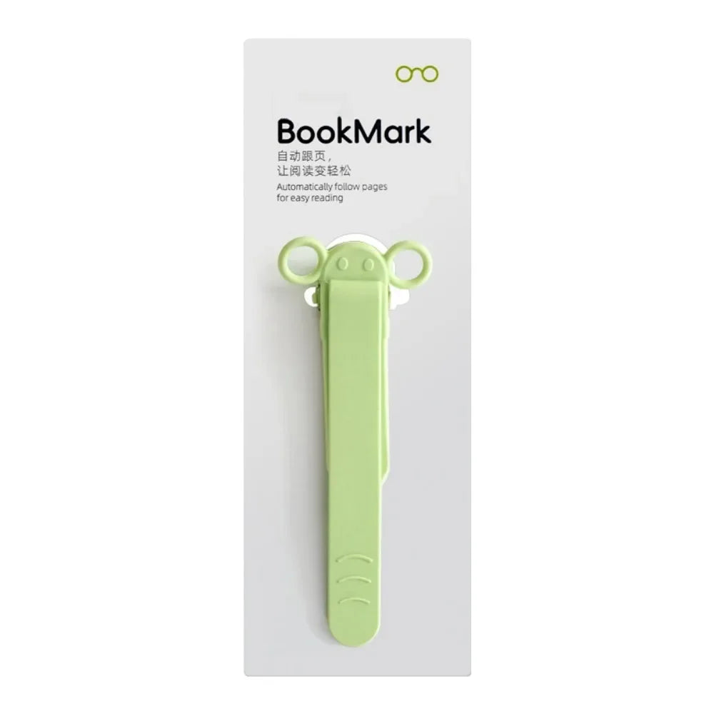 Soft Silicone Bookmark Clip - Perfect Page Divider 