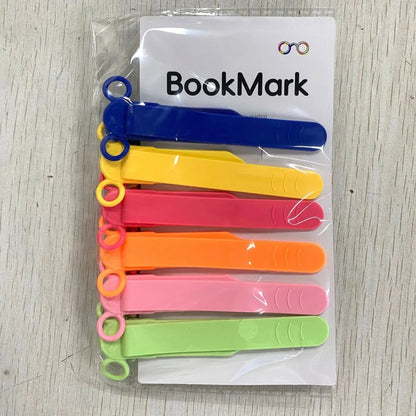 Soft Silicone Bookmark Clip - Perfect Page Divider 
