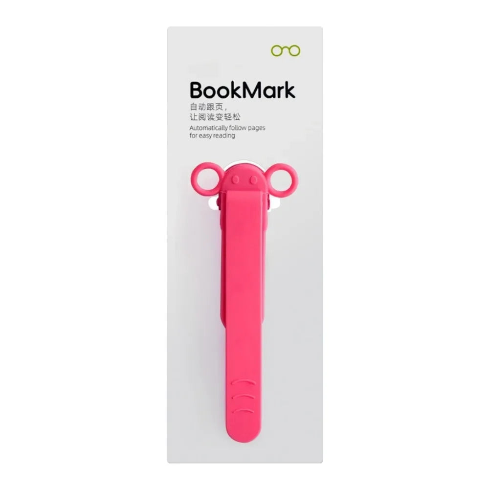 Soft Silicone Bookmark Clip - Perfect Page Divider 