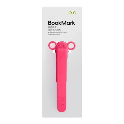 Soft Silicone Bookmark Clip - Perfect Page Divider 