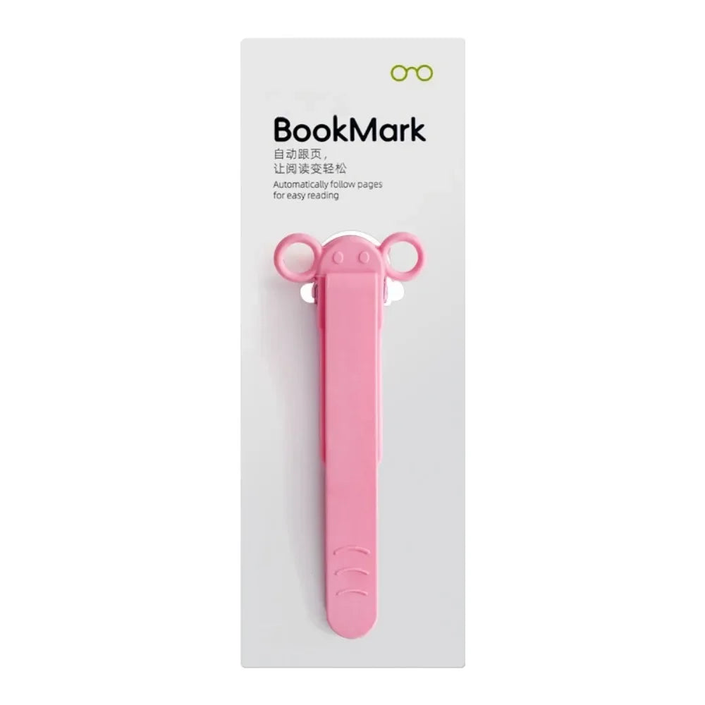 Soft Silicone Bookmark Clip - Perfect Page Divider 