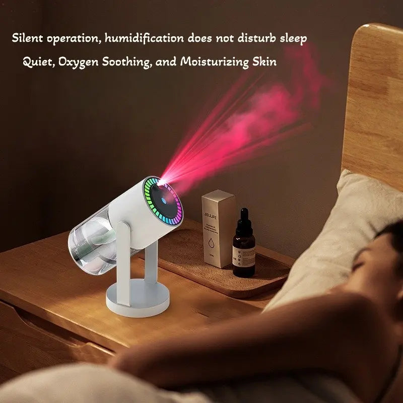 Star Projector Humidifier & Quiet Ultrasonic Cool Mist For both Car & Bedroom Use, 30 Galaxy Lights Night Light with 7 Colors