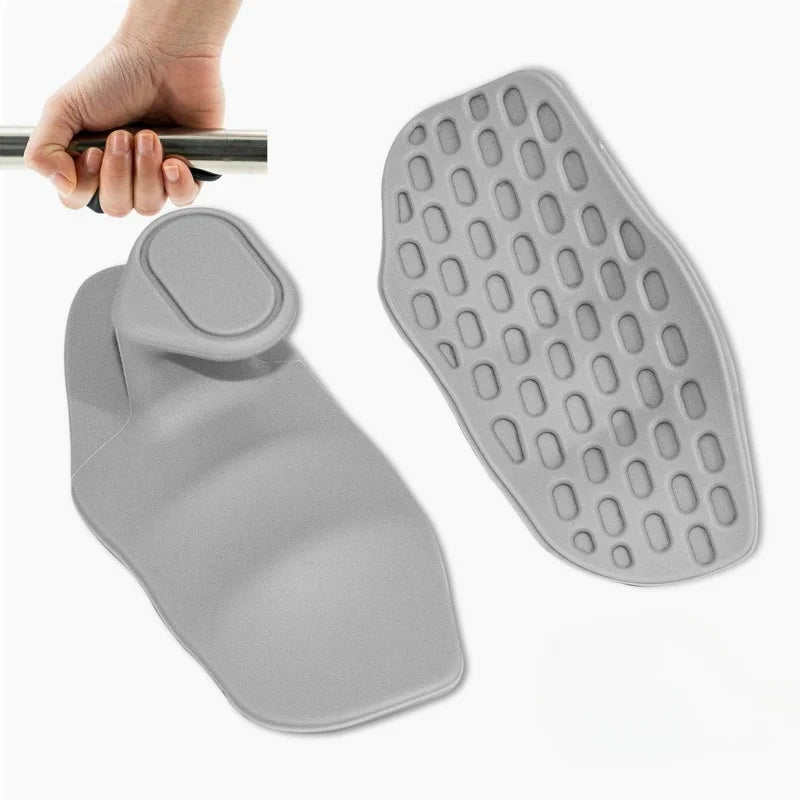 Anti-Slip Workout Grips Ergonomic Rubber Hand Protector Gloves for Weight Lifting, Pull-Ups, Gym Training & Exercise. 