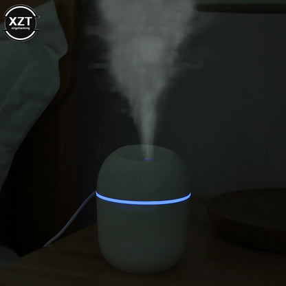 Mini Aroma Oil Diffuser USB Essential Oil Atomizer Electric Air Humidifier with LED Night Lamp for Home Car Office