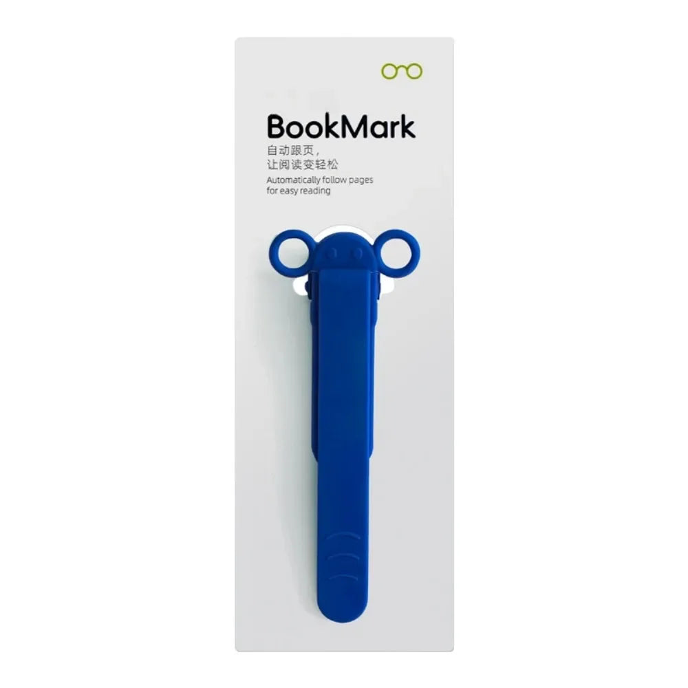 Soft Silicone Bookmark Clip - Perfect Page Divider 
