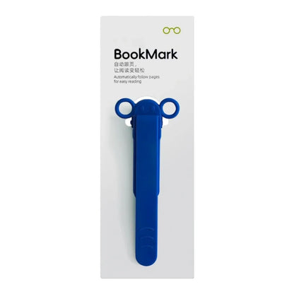 Soft Silicone Bookmark Clip - Perfect Page Divider 