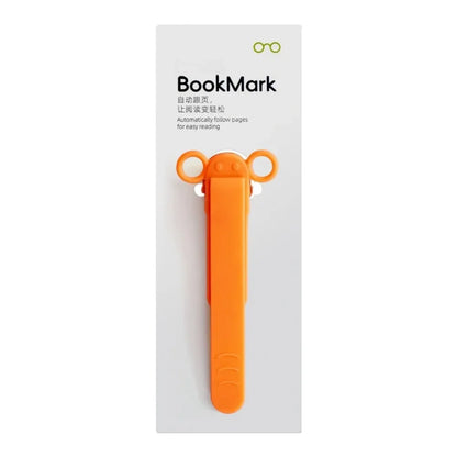 Soft Silicone Bookmark Clip - Perfect Page Divider 