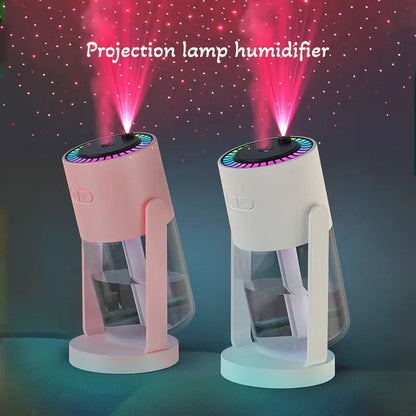 Star Projector Humidifier & Quiet Ultrasonic Cool Mist For both Car & Bedroom Use, 30 Galaxy Lights Night Light with 7 Colors
