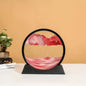 Sandscape Moving Sand Art Frame Quicksand 3D Dynamic Liquid Hourglass Kinetic Sand Painting Flowing Sand Office Home Decor Gifts
