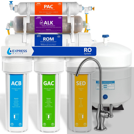 7-Stage Alkaline Reverse Osmosis Water Filter System