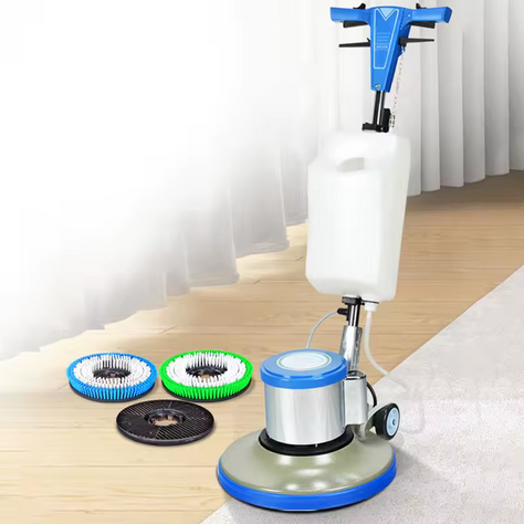 Single-Disc Floor Polishing and Scrubbing Machine