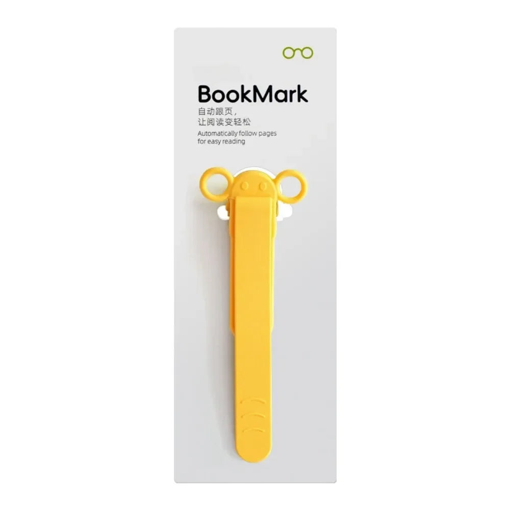 Soft Silicone Bookmark Clip - Perfect Page Divider 