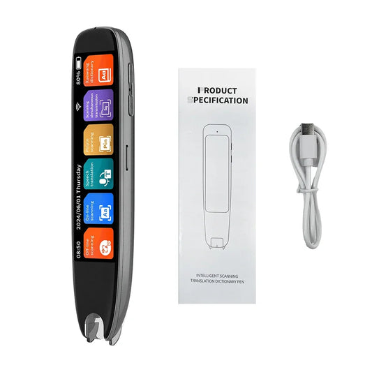 S65Pro Dictionary Translation Pen Scan Reader Device Text Scanning Reading Translator Wifi/Bt Connection Online Photo Translate