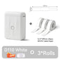 Mini Portable Thermal Label Printer. Smart Label Maker with Tape for Office Home Kitchen School